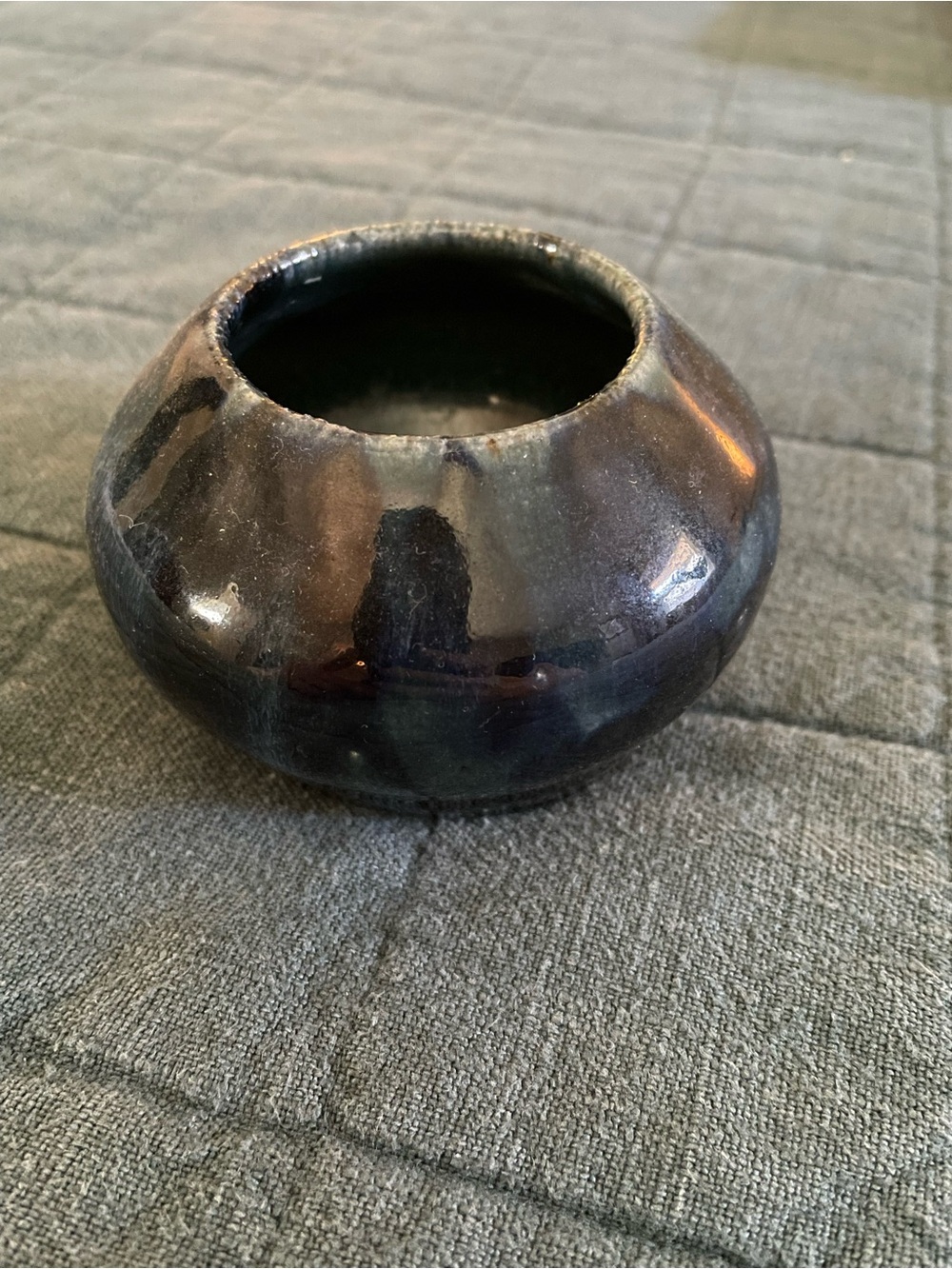 Small Handmade Studio Pottery Vase